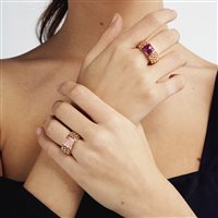 Anello Unoaerre Donna in Argento Rubino 711ECA011700-6044/14 - 711ECA011700-6044/14